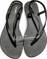 Old Navy Black Minimalist Sandals Photo 0