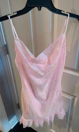 Lucy in the Sky Sequin Pink Dress Photo 0