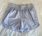 Lululemon Tracker Style Serene Blue/Lavender Shorts Size 8 Photo 0