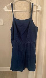 Denim Romper Photo 0