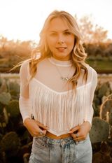 Bear Dance White Crop Top Photo 0