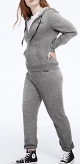 PINK Victoria’s Secret Gray Everyday Lounge Joggers Photo 0