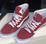 Vans Burgundy High Tops Photo 0