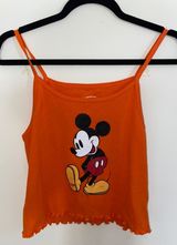 Disney Mickey Mouse Neon Graphic Tank Top Photo 0