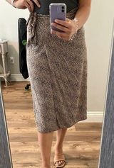 Leopard Midi Skirt Photo 0