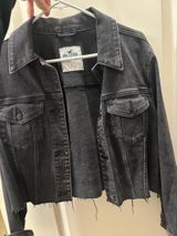 Hollister  black jean jacket Photo 0