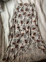 Flowy Autumn Colored Long Skirt Size XS Photo 0