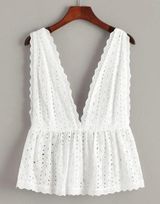 white lace top Photo 0