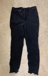 High Waisted Black Jeans Photo 0