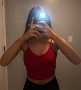 SheIn knot back cropped top Photo 0