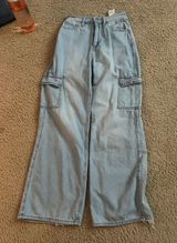 Cargo Jeans Light Wash Photo 0