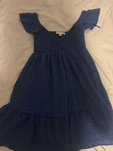 Short Navy Dress Blue Photo 0