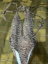 SheIn Leopard One Piece Swimsuit Photo 0