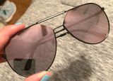 aviator style sunglasses Purple Photo 0