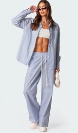 pinstripe pants Photo 0