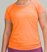 Lululemon Swiftly Tech Short Sleeve Orange Photo 0