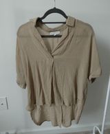 Boutique Grey/Green Tunic Top Photo 0