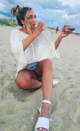 Aerie White Nit Sweater Photo 0