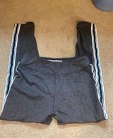 Sweater Project Grey Side Stripped Leggings  Photo 0