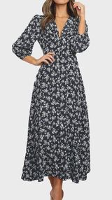 H&M Floral Maxi Dress Photo 0