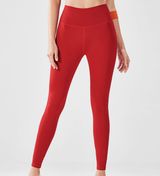 Fabletics Red  7/8 Leggings Powerhold Photo 0