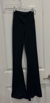 Aerie Offline Black Flare Crossover Leggings Photo 0