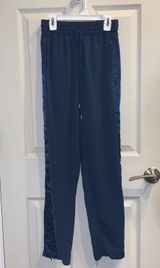 H&M Navy Track Like Pants Photo 0