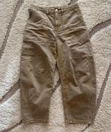 Mid Rise Petite Barrel Jeans Pants Denim Photo 0