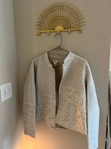 Baxter & Wells Neutral Quilted Jacket Photo 0