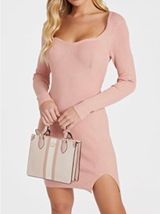 guess pink long sleeve blouse  Photo 0