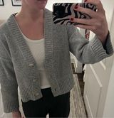 Abercrombie Gray Cardigan Photo 0