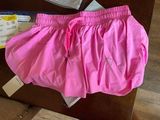pink flowy shorts Photo 0