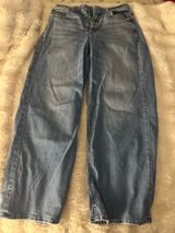 American Eagle High-Rise Baggy Wide-Leg Photo 0