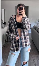 Sonoma Flannel Plaid Button-Up  Photo 0