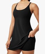 IUGA NWT Tennis Dress Athletic Dress L Black Size L Photo 0