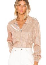 superdown Brianna Metallic Jacket  Photo 0