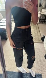 American Eagle Distressed Boyfriend Jeans  Photo 0