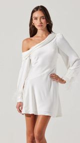 ASTR  The Label Dress Mini White Photo 0