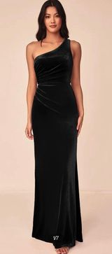 Black Velvet Dress Photo 0