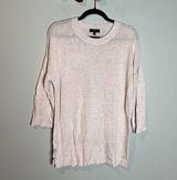 Theory 🌺  blush pink knit sweater Photo 0