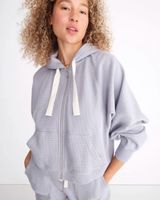 Waffle Sweatsuit Matching Set Size Medium Photo 0