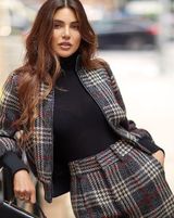 EXPRESS Neign Mirsalehi Bomber Jacket Photo 0