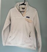 Re-Tool Snap T Women's Fleece Pullover Raw Linen Photo 0