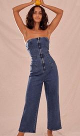 Finders Keepers Lola denim jumpsuit Photo 0
