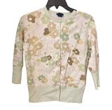 Gap Vintage Y2K 2004 Retro Floral Print Cardigan Sweater Size S Photo 0