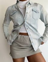 Denim Button Up Photo 0