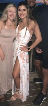 Lulus Floral Formal Dress Photo 0