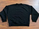 AGOLDE NEW BLACK CREWNECK SWEATSHIRT Photo 0