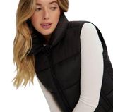 IZOD Black  Quilted Puffer Women’s Vest Photo 0