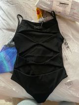 White Fox Boutique never sleep bodysuit black Photo 0